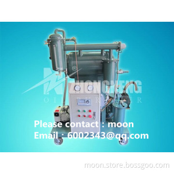 ZY insulating oil filter machine,transformer oil moisture reduction system